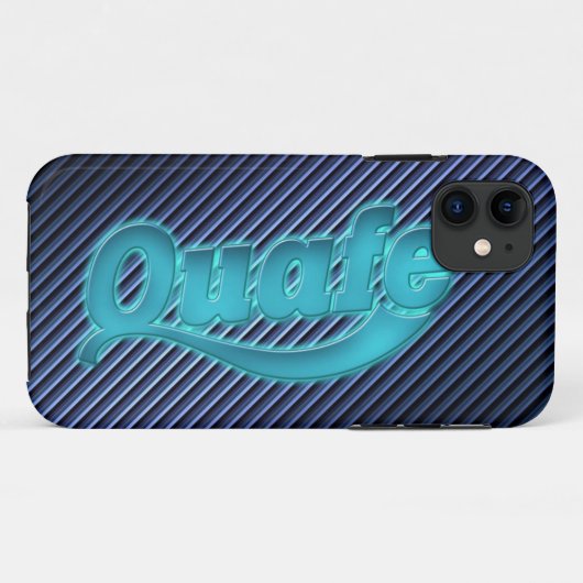Quafe Phone Case (Achterkant (horizontaal))