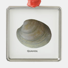Quahog Clam Metalen Ornament