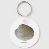 Quahog Clam Sleutelhanger (Voorkant)