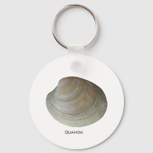 Quahog Clam Sleutelhanger (Voorkant)