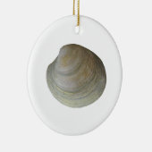 Quahog Clam (zonder titel) Keramisch Ornament (Rechts)