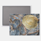 Quahog en Clams Magneet (Voorkant / Achterkant)