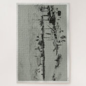 Quai Boieldieu in Rouen (1896) door Camille Pissar Legpuzzel (Verticaal)