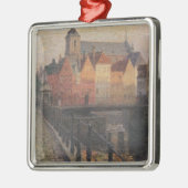 Quai de la Paille, Brugge Metalen Ornament (Links)