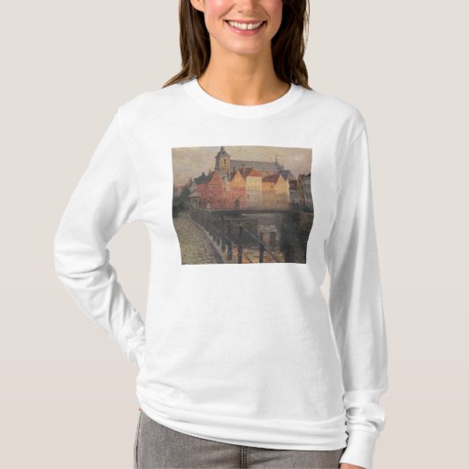Quai de la Paille, Brugge T-shirt (Voorkant)