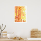 Quai d'Orsay Pont Alexandre III Parijs Poster (Keuken)