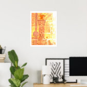 Quai d'Orsay Pont Alexandre III Parijs Poster (Thuiskantoor)