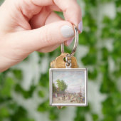 Quai du Point du Jour, Boulogne Billancourt, 1897 Sleutelhanger (Hand)