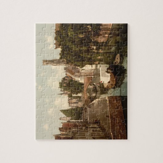 Quai Vert, Brugge België Legpuzzel (Verticaal)