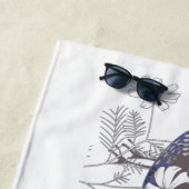 Quail Beach Towel Strandlaken (In situ)