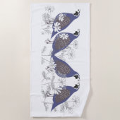 Quail Beach Towel Strandlaken (Voorkant)