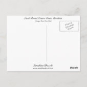 Quail Brand Contra Costa Bartletts Briefkaart (Achterkant)
