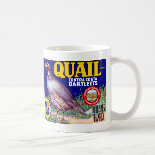 Quail Brand Contra Costa Bartletts Koffiemok