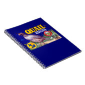 Quail Brand Contra Costa Bartletts Notitieboek (Rechterzijde)