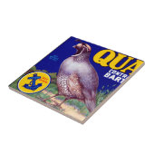 Quail Brand Contra Costa Bartletts Tegeltje (Zijkant)
