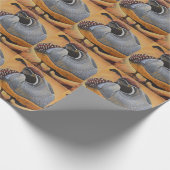 Quail Cadeaupapier (Hoek)