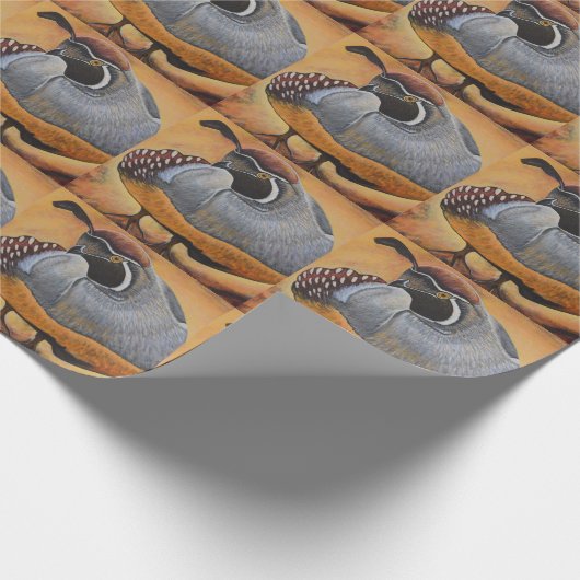 Quail Cadeaupapier (Hoek)