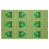 Quail Fabric voor groene controle Stof (Fat Quarter)