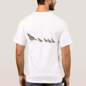Quail Family T-Shirt (Achterkant)