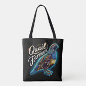 Quail Farmer Tote Bag (Achterkant)