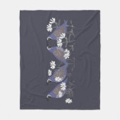 Quail Fleece Blanket Deken (Voorkant)