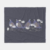 Quail Fleece Blanket Deken (Voorkant (Horizontaal))