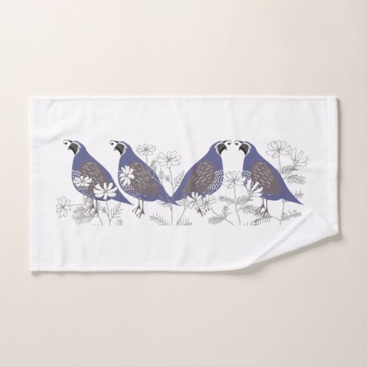 Quail Hand Towel Handdoek (Handdoek)