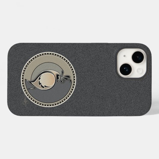 Quail Hoesje-Mate iPhone Case (Achterkant (horizontaal))