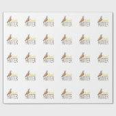 Quail Hunter Cadeaupapier (Vlak)