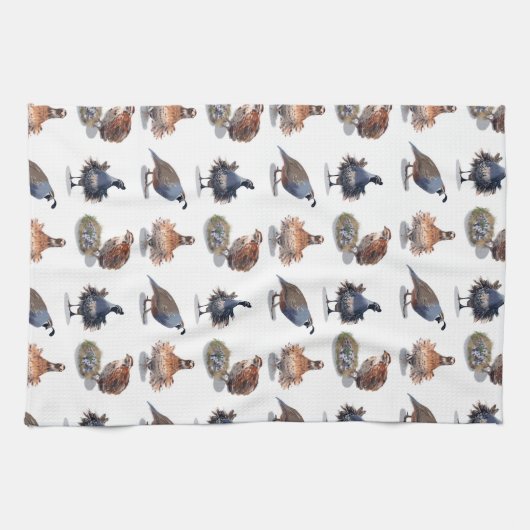 Quail Kitchen Towel Theedoek (Horizontaal)