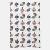 Quail Kitchen Towel Theedoek (Verticaal)