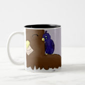 Quail Man + Cumulonimbus tweeslachtig Mok (Links)