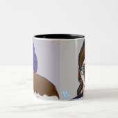 Quail Man + Cumulonimbus tweeslachtig Mok (Center)