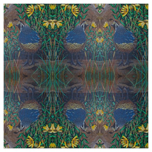 Quail "Wat doe je?" Stof (Swatch)