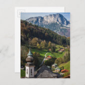 Quaint beieren, Duitsland Briefkaart (Voorkant / Achterkant)