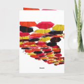 Quaint Colorful Quebec City Geniet van het bericht Kaart (Achterkant)