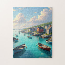 Quaint fishing inlet legpuzzel