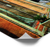 Quaint Old Cobblestone Street Poster (Hoek)