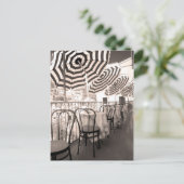 Quaint restaurant balcony, Italië Briefkaart (Staand voorkant)