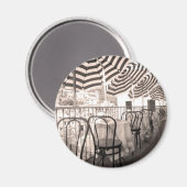 Quaint restaurant balcony, Italië Magneet (Voorkant / Achterkant)