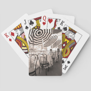 Quaint restaurant balcony, Italië Speelkaarten