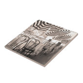 Quaint restaurant balcony, Italië Tegeltje (Zijkant)