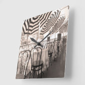 Quaint restaurant balcony, Italië Vierkante Klok (Hoek)