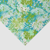  Quaint Spring Flowers Fabric Kijk uit Tissuepapier (Detail)