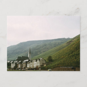 Quaint, stad Moselles in Italië Briefkaart