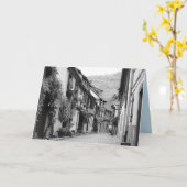 Quaint Street, Kaysersberg, Frankrijk Kaart (Gele Bloem)