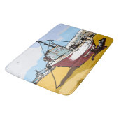 Quaint Vissen Boat Badmat (Gekanteld)