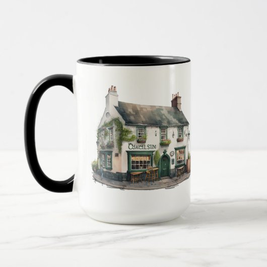 QUAINT WATERVERF IRISH LAND VILLAGE SHOP MOK (Links)