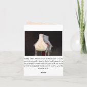 Quaint Weinig Vogelhuis Kaart (Achterkant)