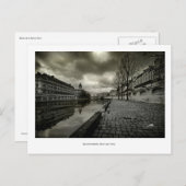 Quais de la Seine, Parijs Briefkaart (Voorkant / Achterkant)